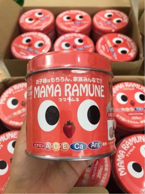 shop xachtay24h chuyên bán kẹo cho trẻ biếng ăn Mama Ramune