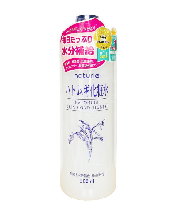 Nước hoa hồng hạt ý dĩ Naturie Hatomugi Skin Conditioner