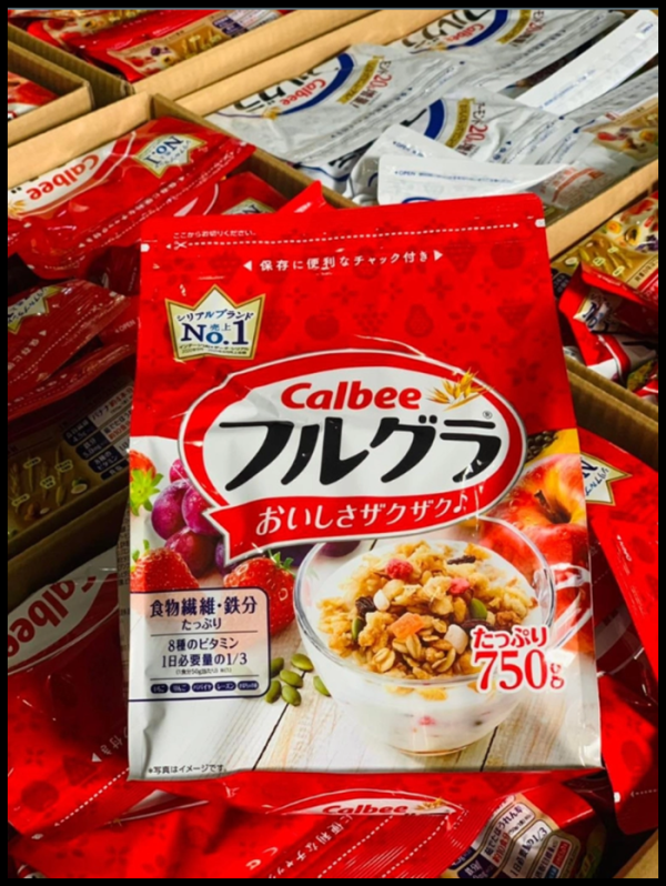 Shop xachtay24h chuyên bán bánh ngũ cốc sấy khô Calbee Nhật Bản 800g