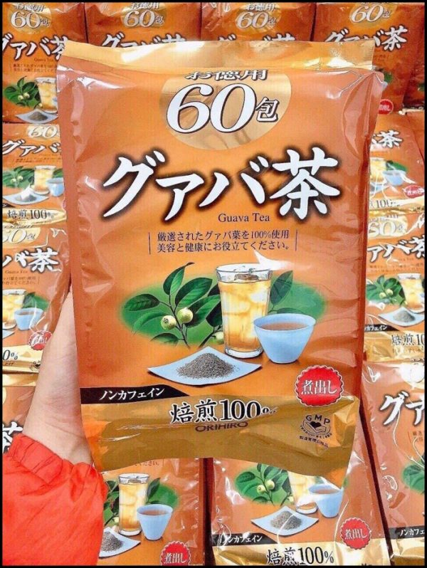 Shop xachtay24h chuyên bán trà ổi Orihiro Nhật Bản cải thiện sức khỏe 60 gói