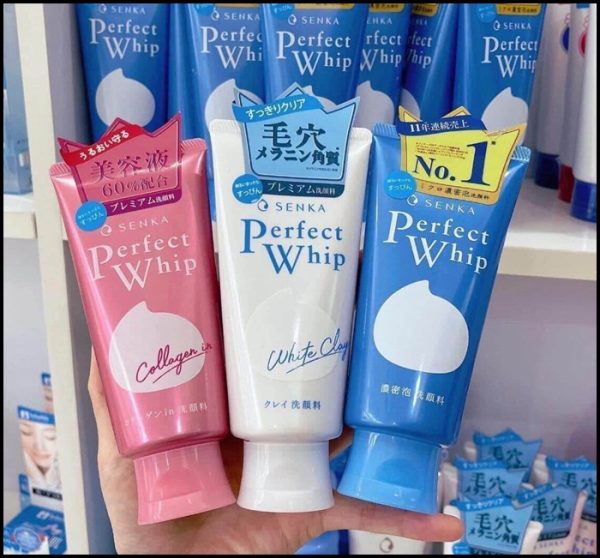 Vì sao nên mua sữa rửa mặt Perfect Whip Senka - Shiseido