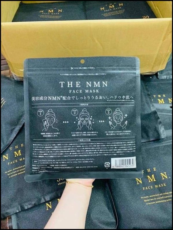 Shop xachtay24h chuyên bán Mặt nạ NMN Face Mask Nhật Bản: Đánh Bay Dấu Vết Thời Gian với 30 Miếng Chống Lão Hóa